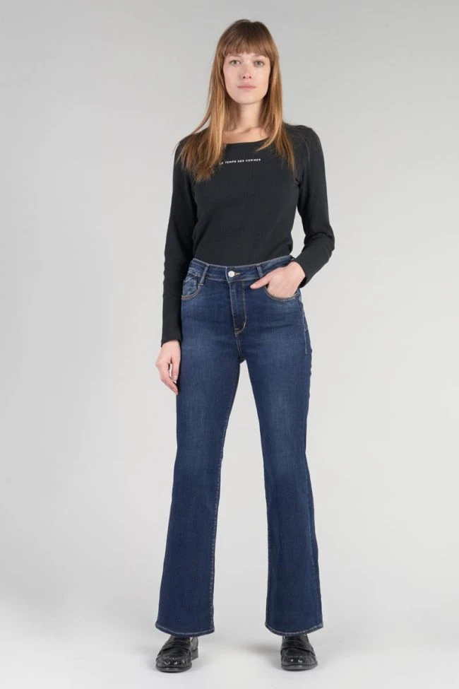 LE TEMPS DES CERISES Basic Pulp Regular Taille Haute 7/8ème Jeans Bleu N°1 8 LE TEMPS DES CERISES Basic Pulp Regular Taille Haute 7/8ème Jeans Bleu N°1 – Image 6