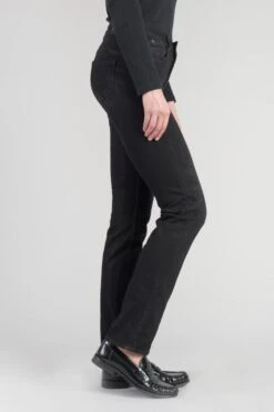 LE TEMPS DES CERISES Tac Pulp Regular Taille Haute Jeans Noir N°1 -Le Temps Des Cerises 232 jftac000w6074 0403 imaged1