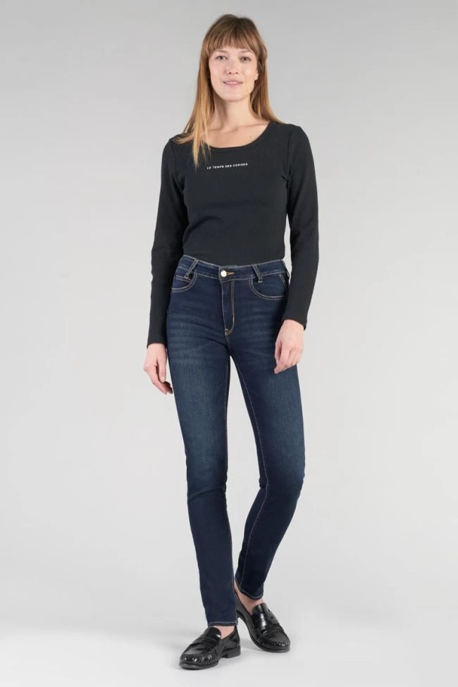 LE TEMPS DES CERISES Vanta Pulp Slim Taille Haute Jeans Bleu N°1 3 LE TEMPS DES CERISES Vanta Pulp Slim Taille Haute Jeans Bleu N°1