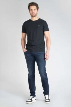 LE TEMPS DES CERISES Roll 700/11 Adjusted Jeans Bleu-noir N°2 -Le Temps Des Cerises 232 jh711rolw4092 3286 imaged7