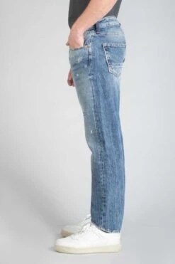 LE TEMPS DES CERISES Vintage 700/20 Regular Jeans Destroy Bleu N°4 -Le Temps Des Cerises 232 jh720vinw1477 3001 imaged2