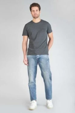 LE TEMPS DES CERISES Vintage 700/20 Regular Jeans Destroy Bleu N°4 -Le Temps Des Cerises 232 jh720vinw1477 3001 imaged5