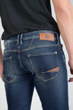 LE TEMPS DES CERISES Millon 800/12 Regular Jeans Destroy Bleu N°2 -Le Temps Des Cerises 232 jh812milw4089 3001 imaged4