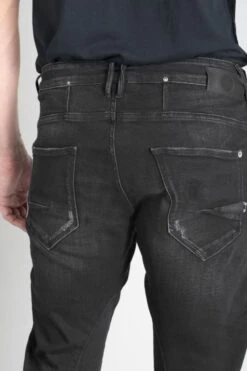 LE TEMPS DES CERISES Alost 900/03 Tapered Arqué Jeans Destroy Noir N°1 13 LE TEMPS DES CERISES Alost 900/03 Tapered Arqué Jeans Destroy Noir N°1 -Le Temps Des Cerises 232 jh903galw6071 0403 imaged4