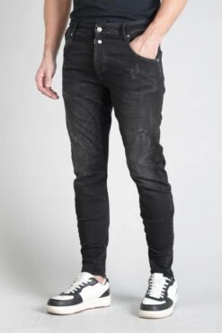 LE TEMPS DES CERISES Alost 900/03 Tapered Arqué Jeans Destroy Noir N°1 14 LE TEMPS DES CERISES Alost 900/03 Tapered Arqué Jeans Destroy Noir N°1 -Le Temps Des Cerises 232 jh903galw6071 0403 imaged5