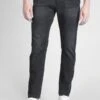 LE TEMPS DES CERISES Pantalon Chino Dejean En Jeans Noir Délavé