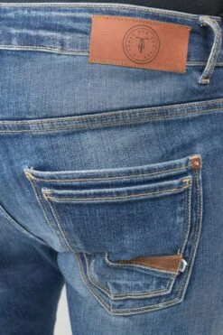 LE TEMPS DES CERISES Picpus Power Skinny 7/8ème Jeans Destroy Bleu N°2 -Le Temps Des Cerises 232 jhpicpusw6065 3001 imaged1