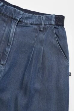 LE TEMPS DES CERISES Pantalon Large Janegi En Tencel Bleu -Le Temps Des Cerises 232 pgjanegi0000000 1010 imaged1