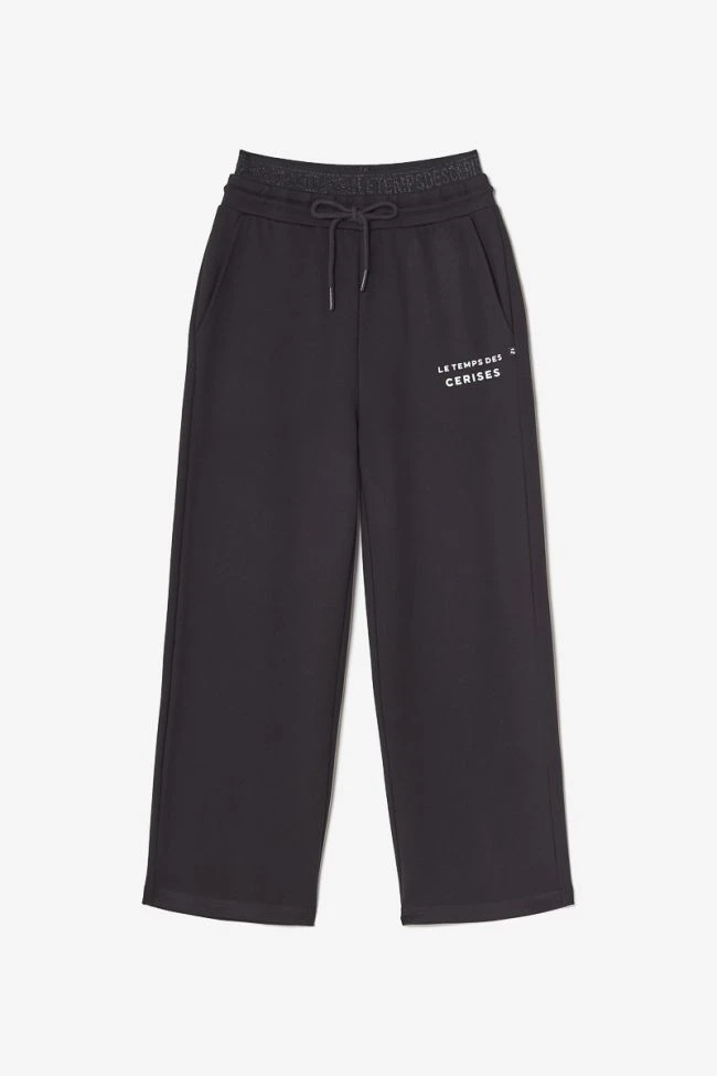 LE TEMPS DES CERISES Pantalon Large Lalygi Noir 3 LE TEMPS DES CERISES Pantalon Large Lalygi Noir