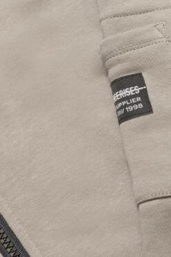 LE TEMPS DES CERISES Veste Zippée Hodybo Gris Beige -Le Temps Des Cerises 232 tbhodybo00000ml 1040 imaged1