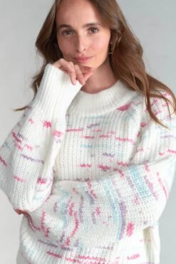 LE TEMPS DES CERISES Pull Freyagi Multicolore